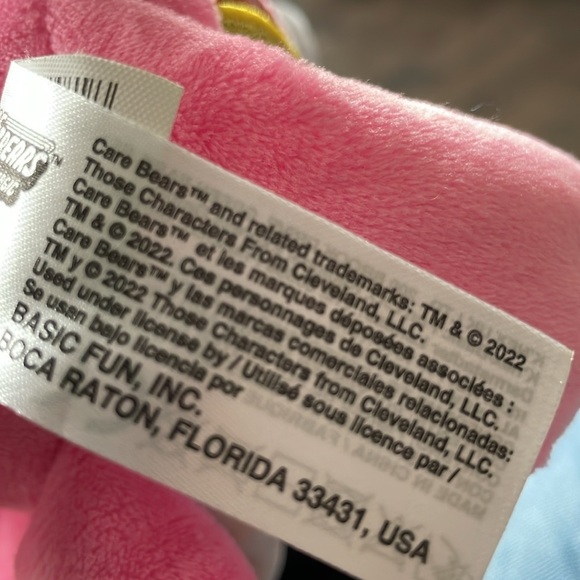 Cheer Bear Care Bear Plush Stuffie 10 Inch - Picture 7 of 8